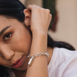 Capsule + Wand Bracelet - Silver